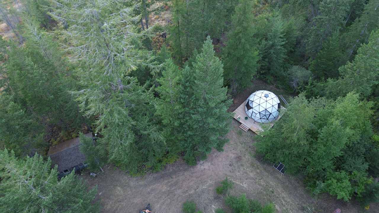 22' diameter geodesic dome