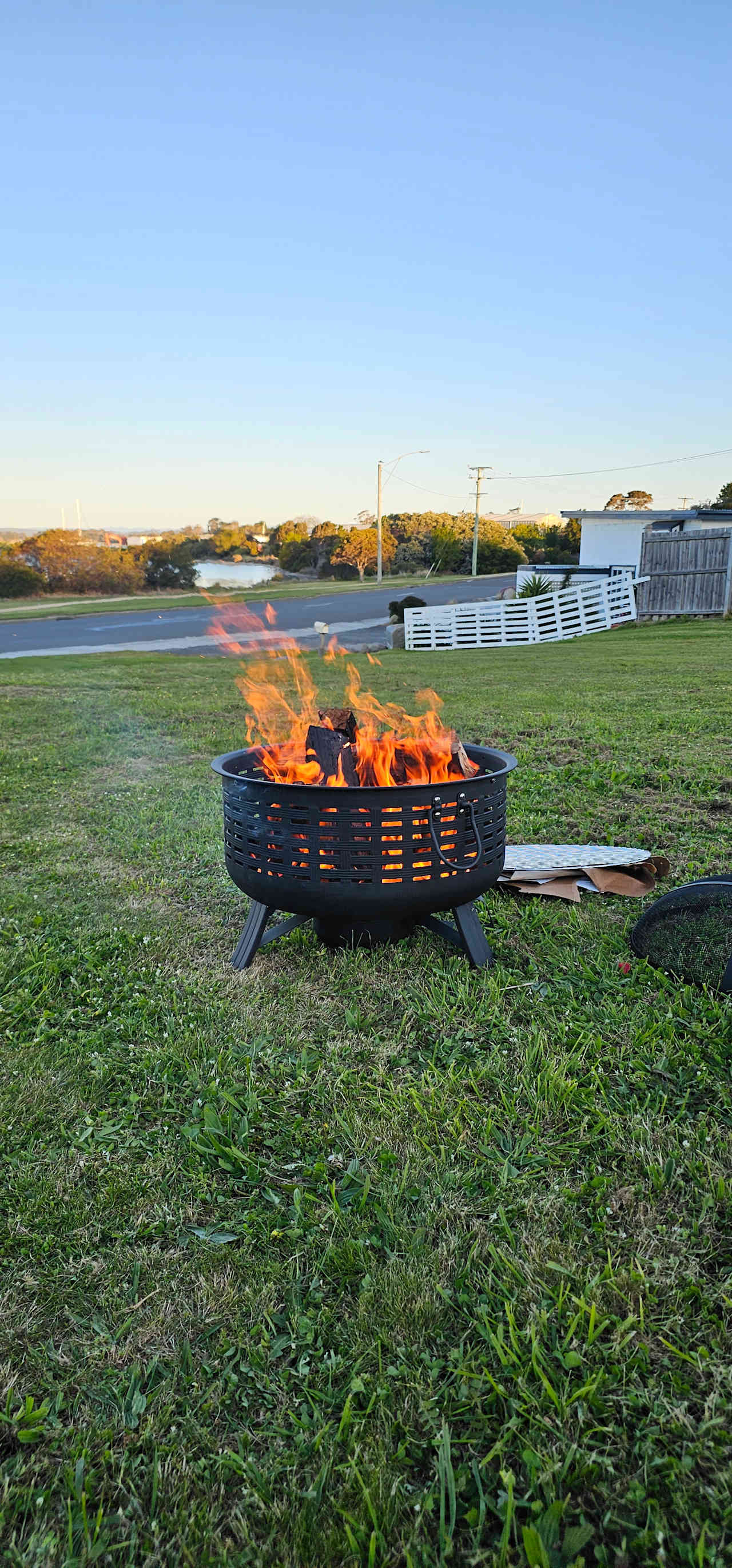 Ocean side camping, Bridport TAS