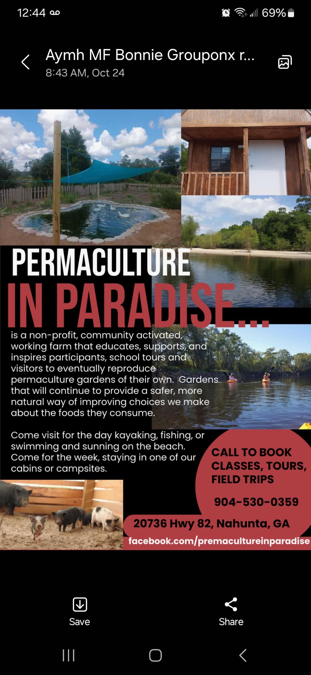 Permaculture in Paradise Nahunta,GA