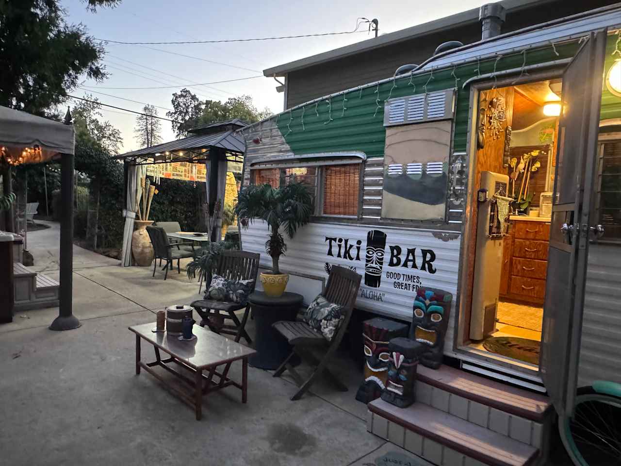 Casita Verde: A Vintage Trailer