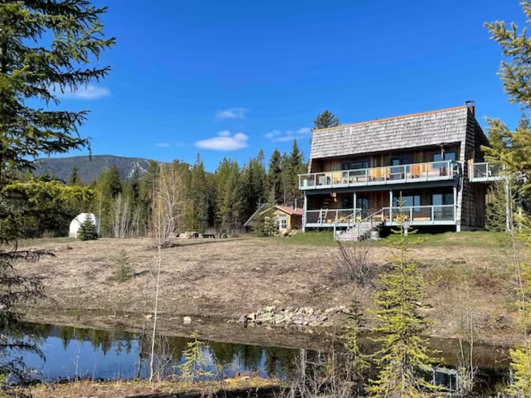 Polebridge Cabin and Tents, VIEWS