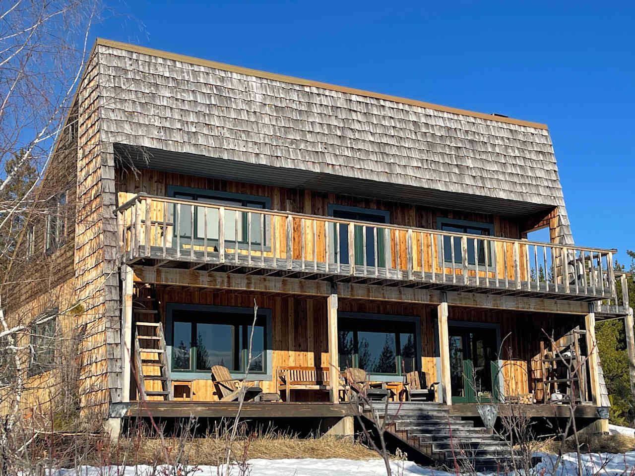 Polebridge Cabin and Tents, VIEWS