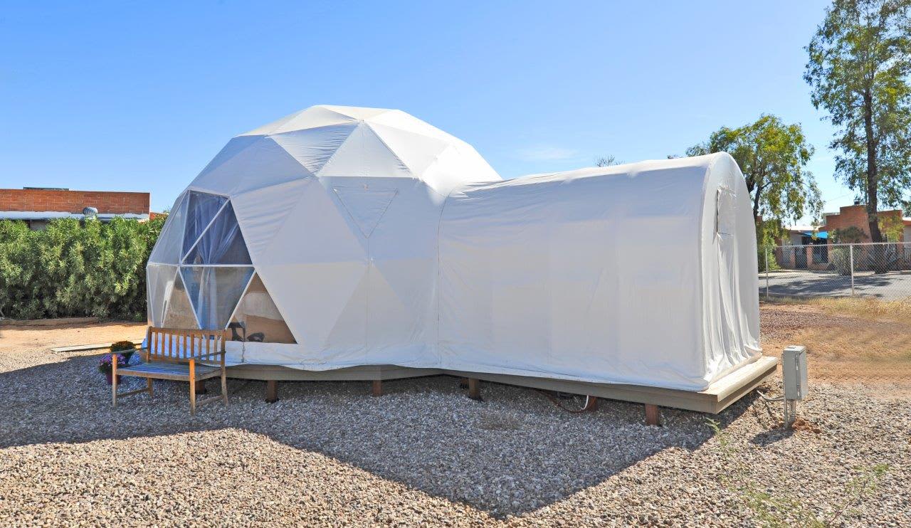 Midtown Magic: Dome Tent Glamping