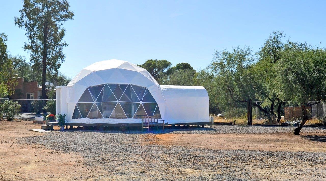 Midtown Magic: Dome Tent Glamping