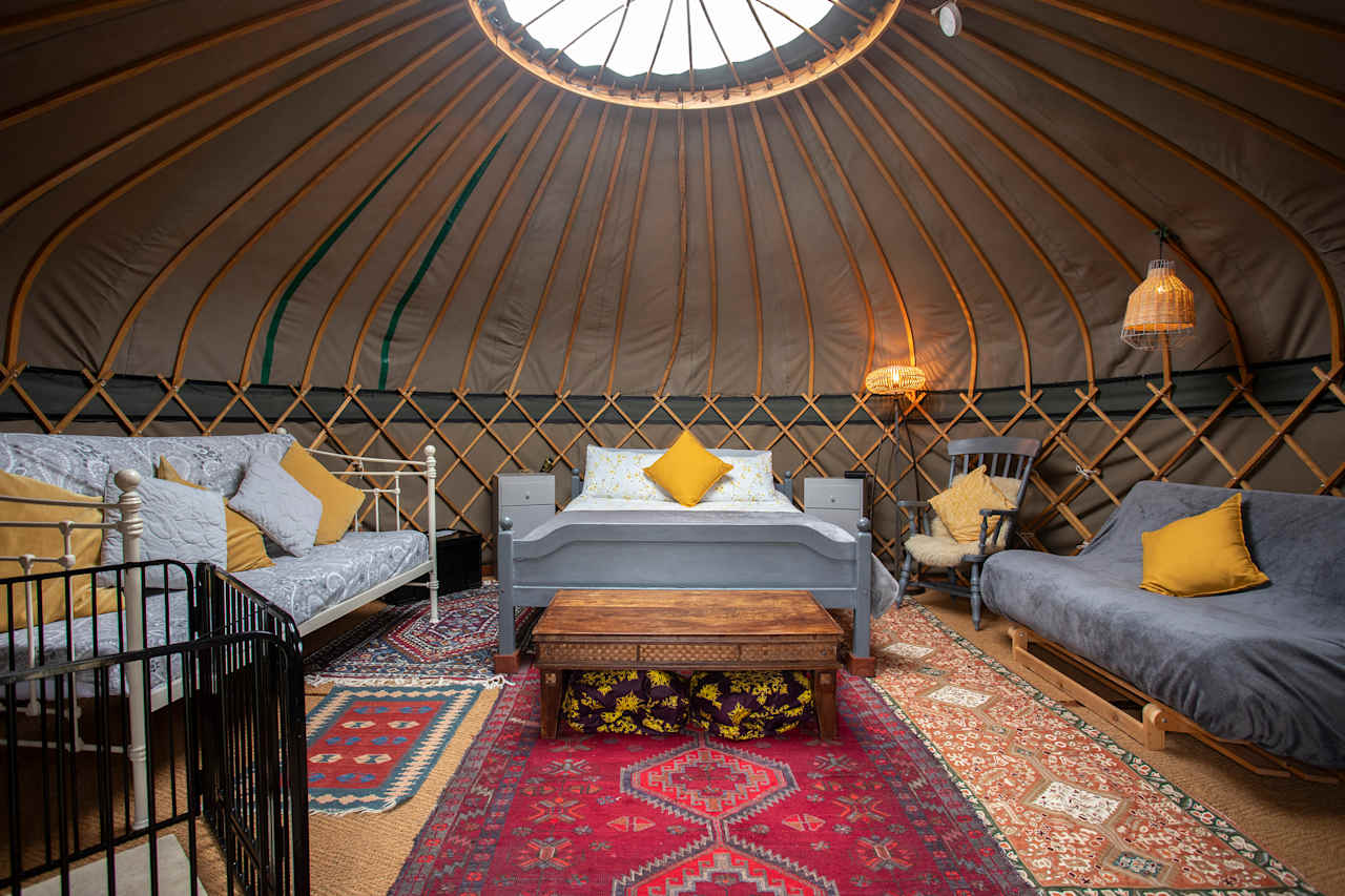 Campden Yurts, Glamping, Cotswolds