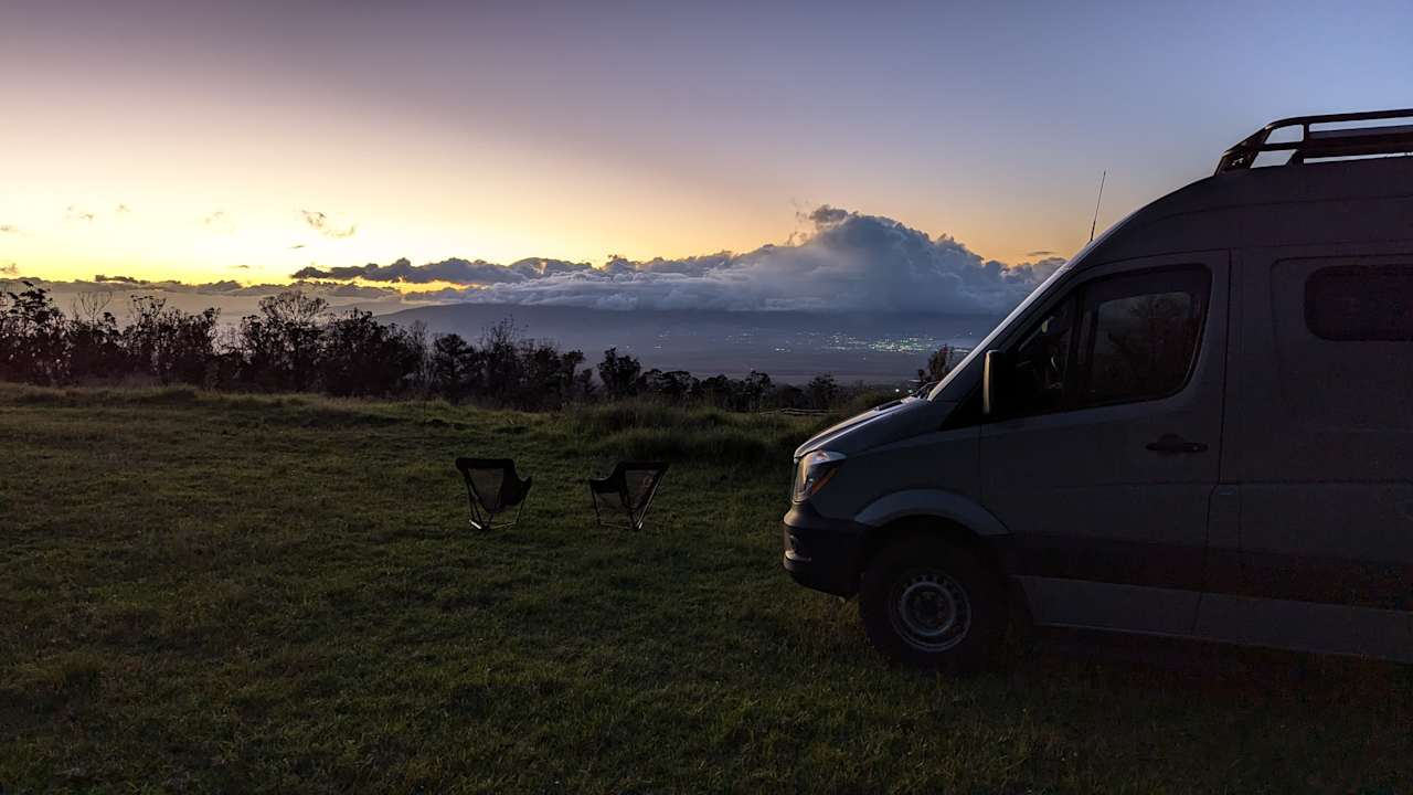 Secluded Upcountry Maui Camping