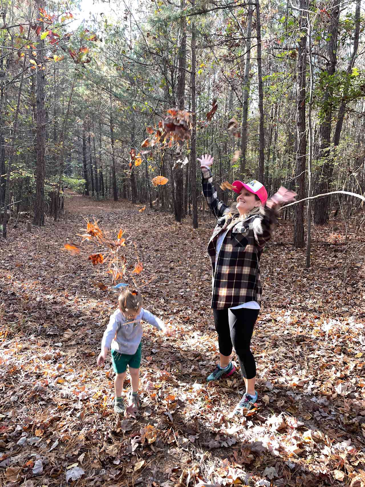 Fun in the leaves