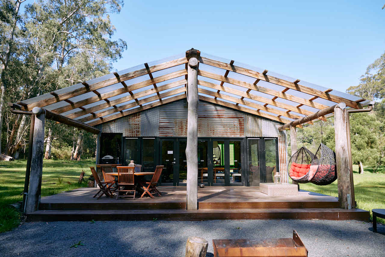 Off Grid Cabin In The Forest