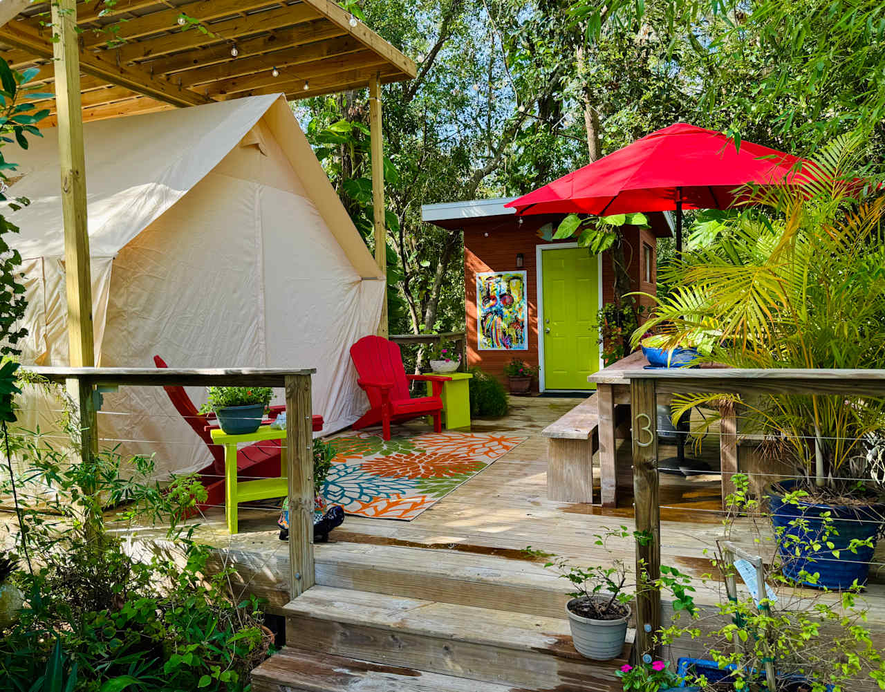 The Bougainvillea Glamping Tent