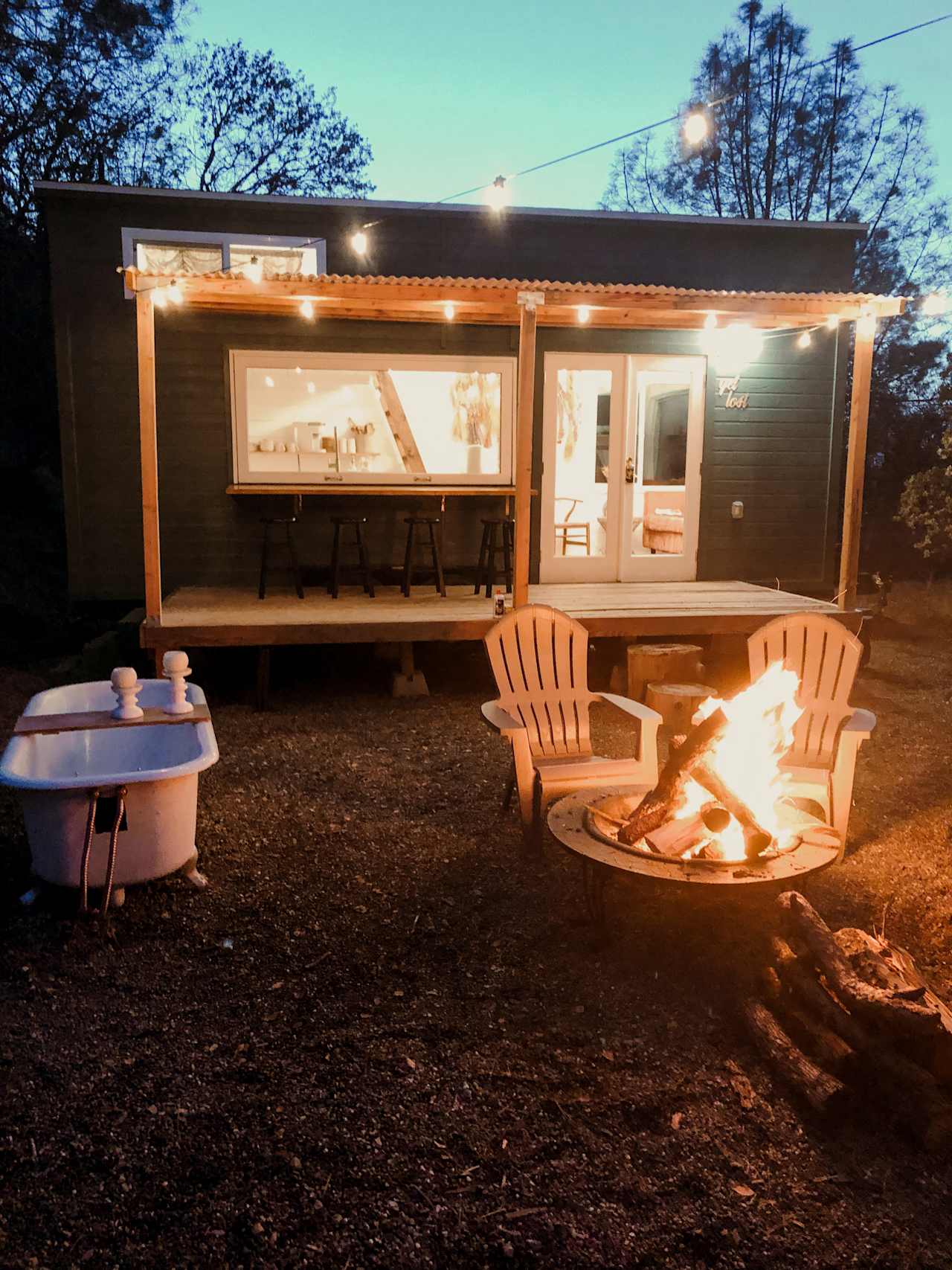 Little Fish House near Yosemite!