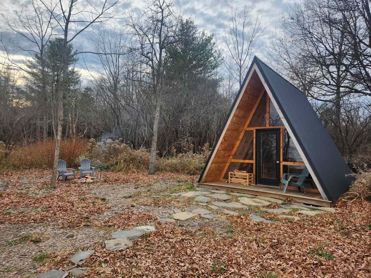 A-Frame In The Woods