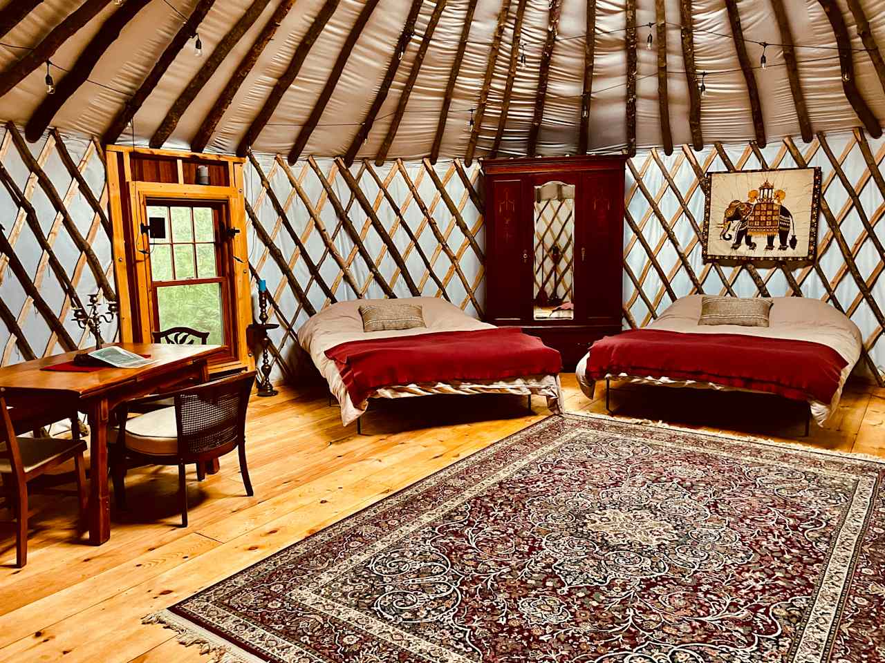 Rooted Heart Farm Yurt