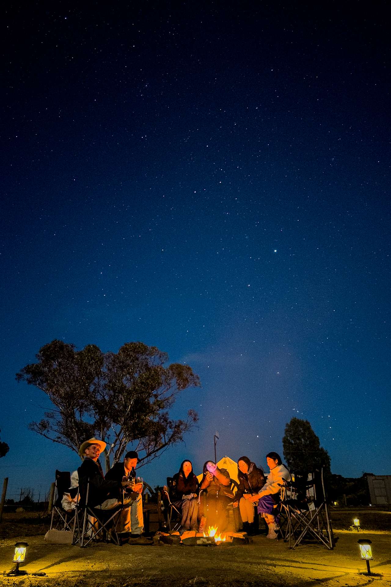 The Pink Lake Insta-Camp