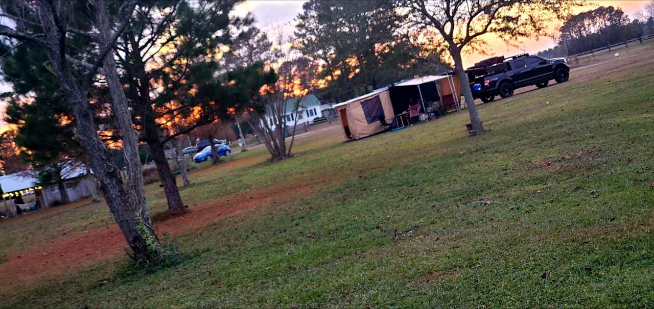 JCO Campground at Lee Baysden Pond