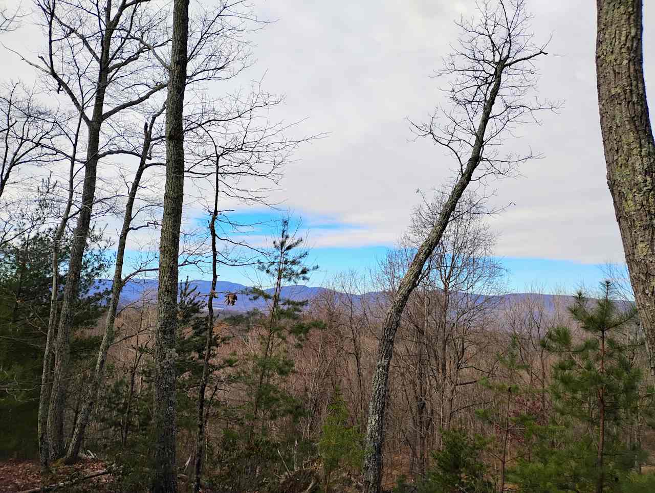 A mountain vista is accessible on the property.  