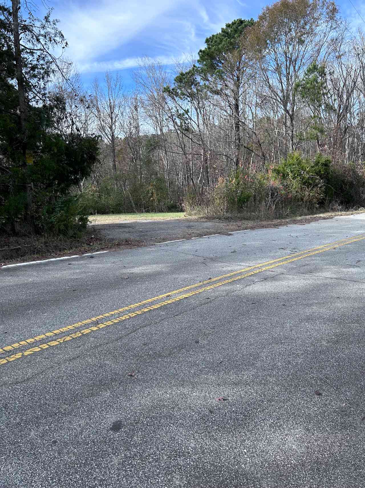 Entrance to property from the street