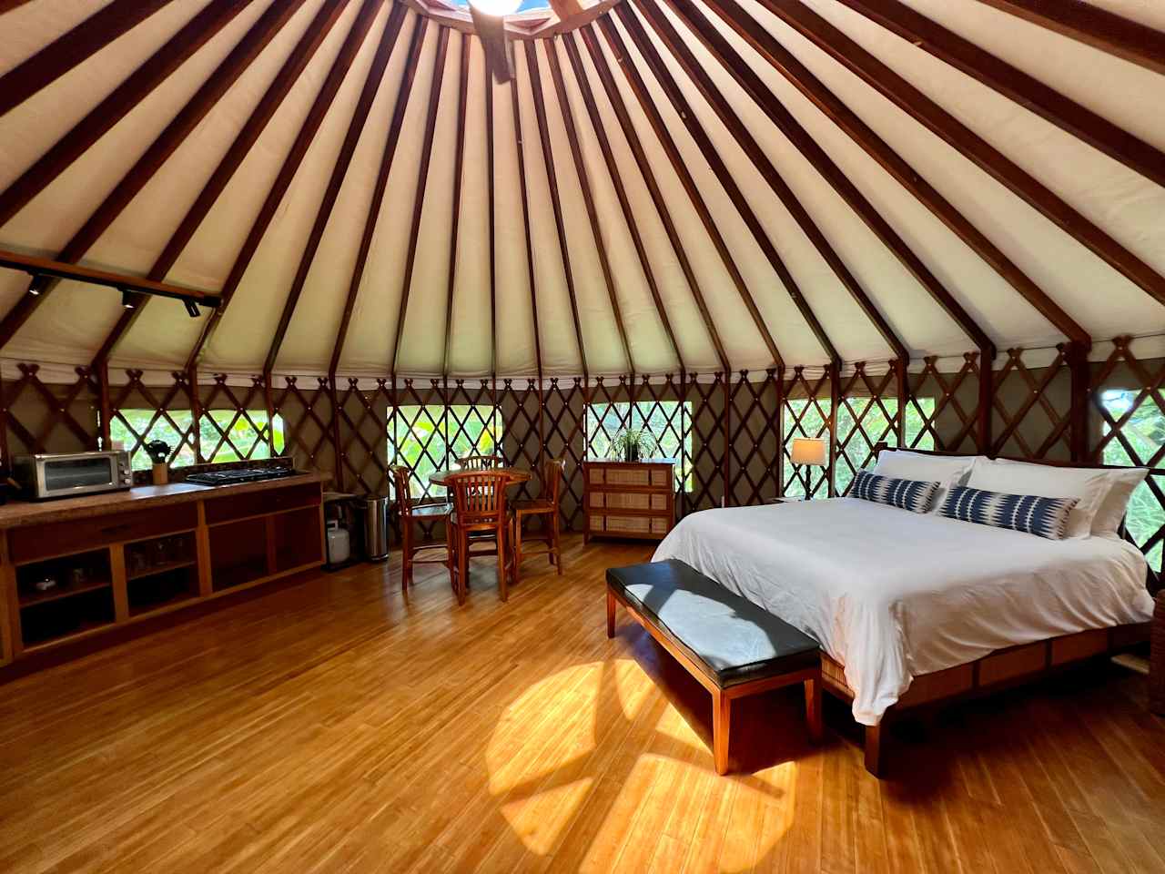 Enchanted Yurt On Organic Farm