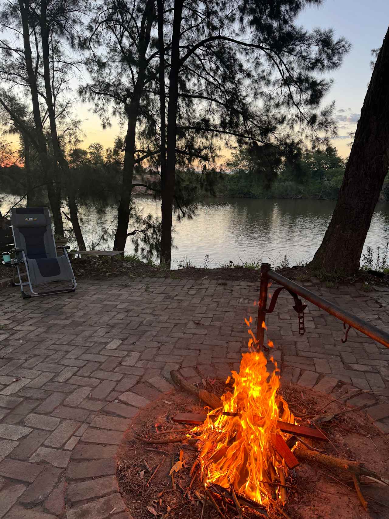 Great fire pit area! 