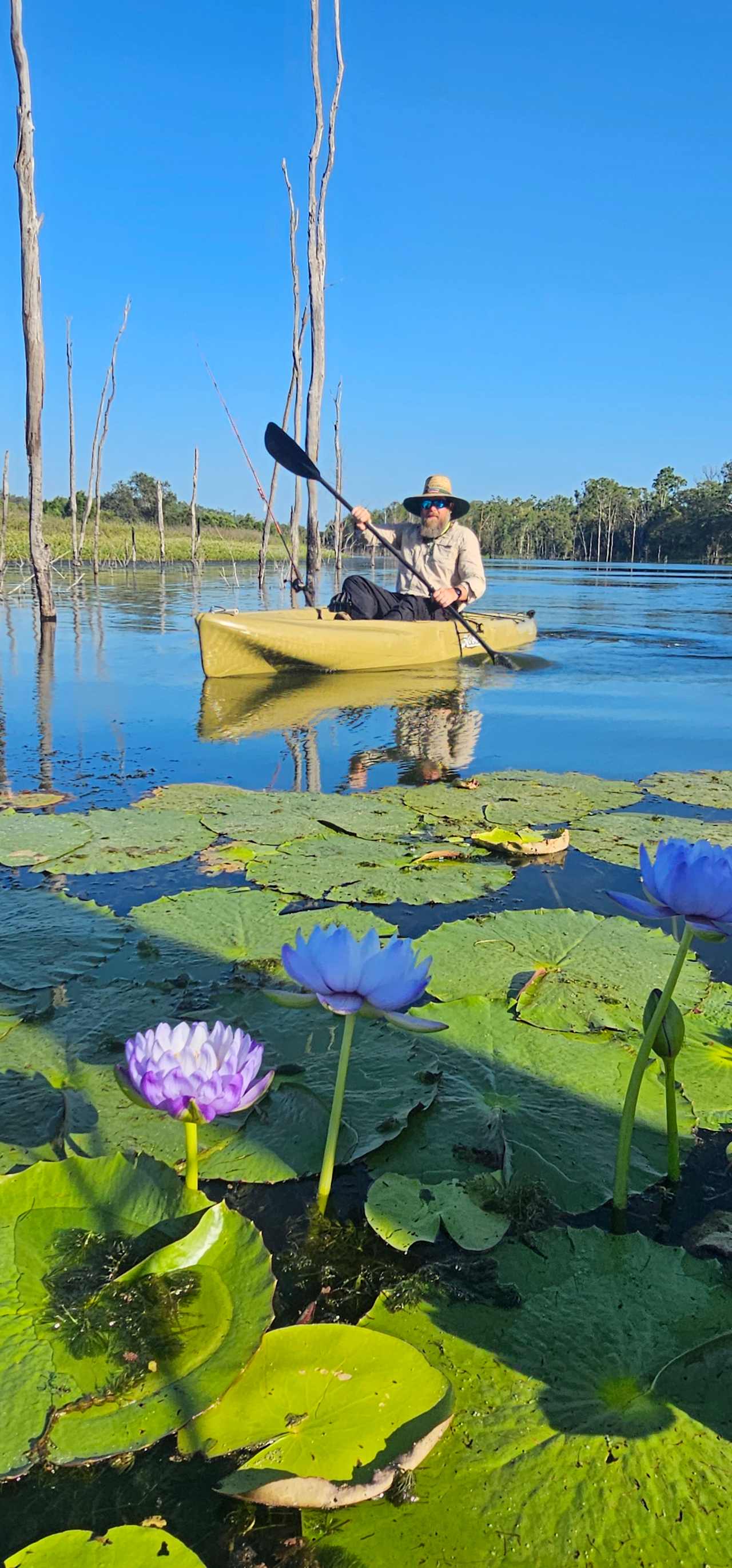 Heaps of beautiful locations to kayak with easy water access