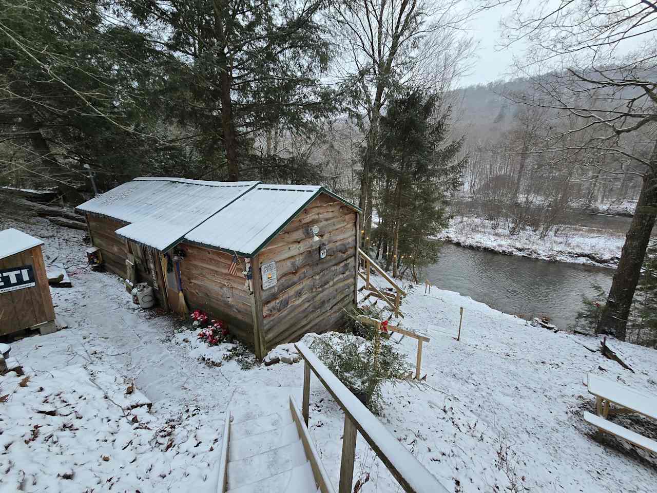 The Nest - Creekfront Cabin In ANF