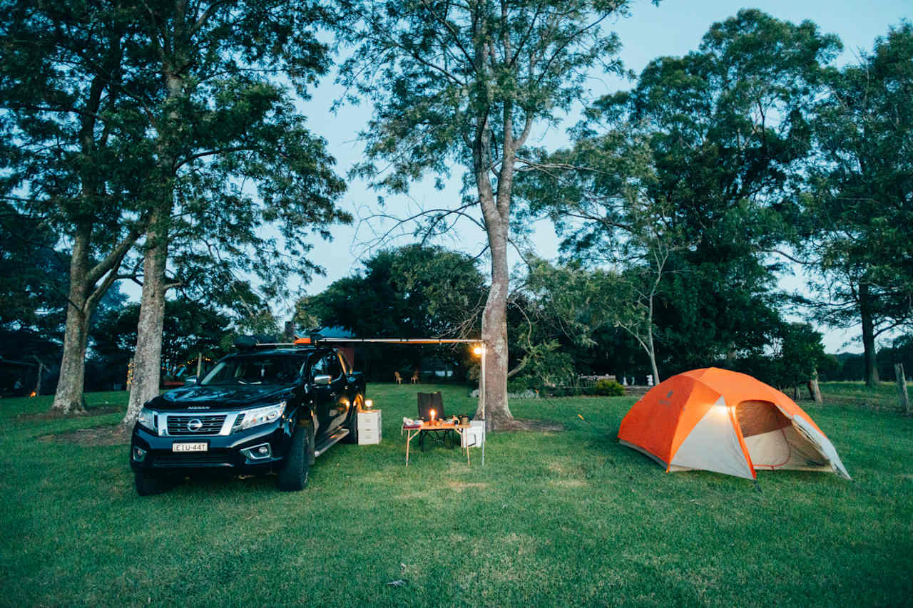 camp setup