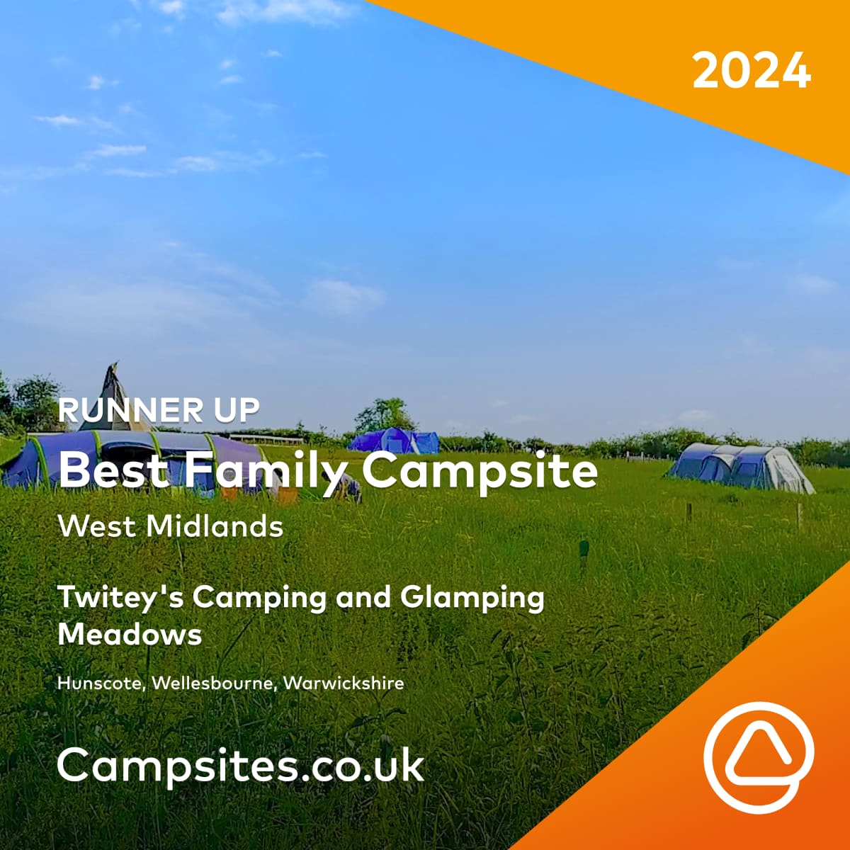 Twitey's Camping & Glamping meadows