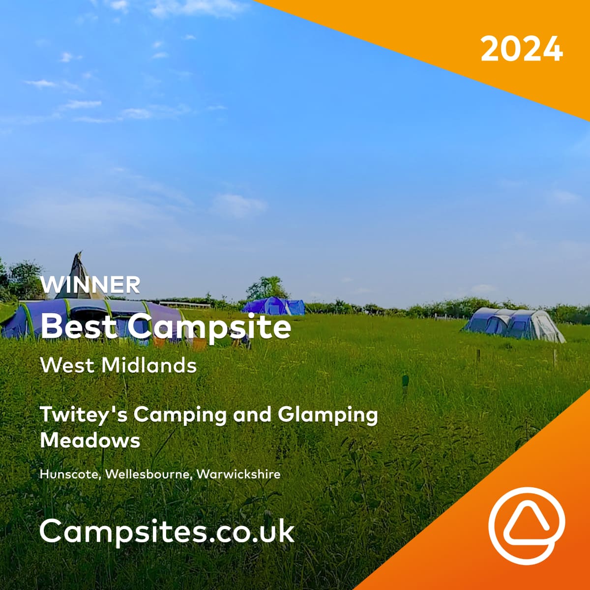 Twitey's Camping & Glamping meadows