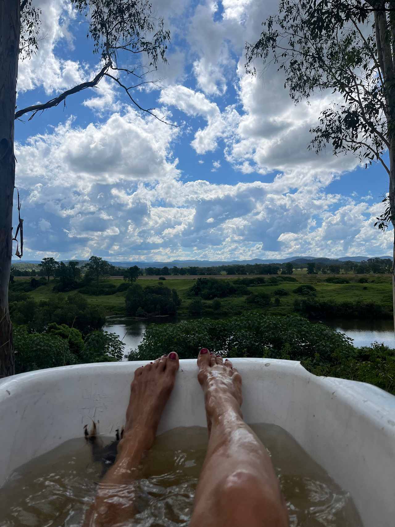Outdoor baths