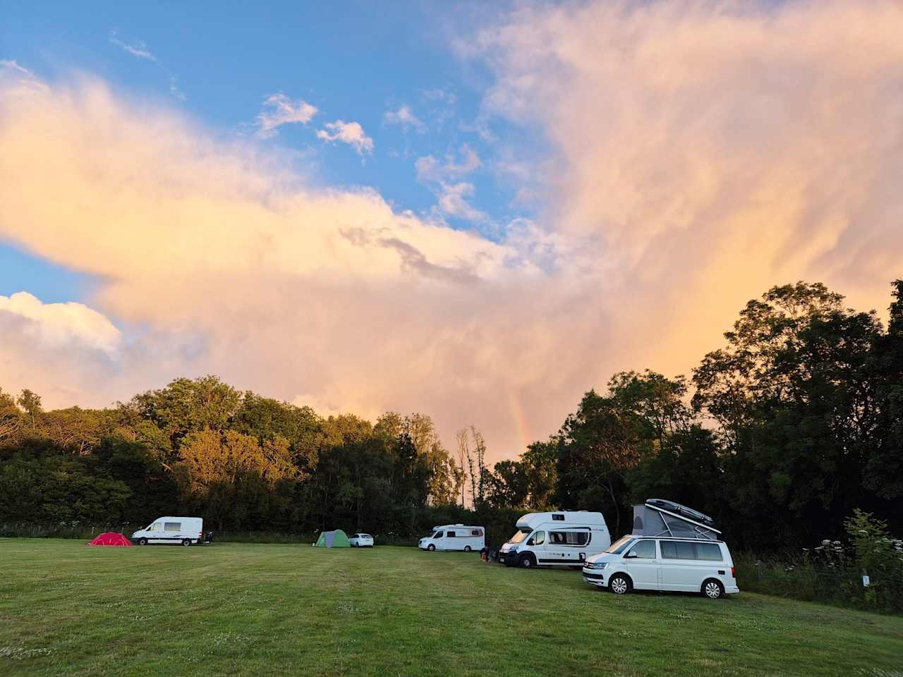 View of campsite