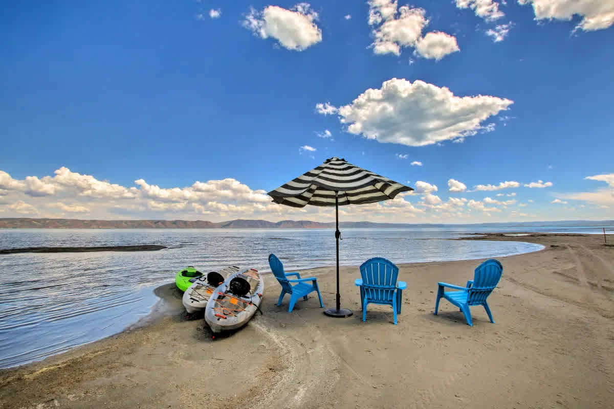 Blue Water View. RV Spot