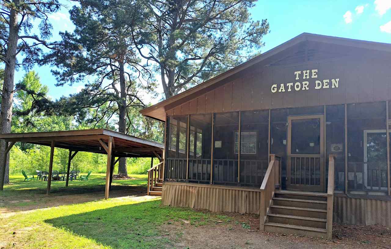 The Gator Den at Caddo Lake