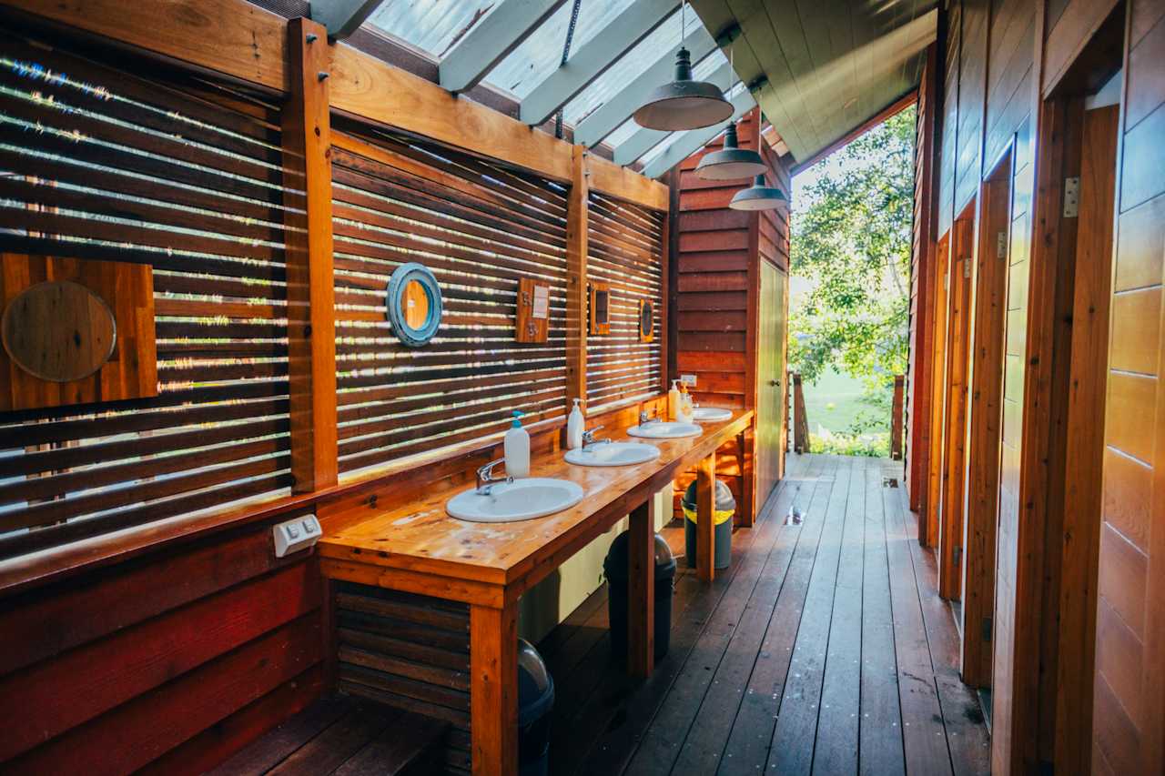 bathroom facilities