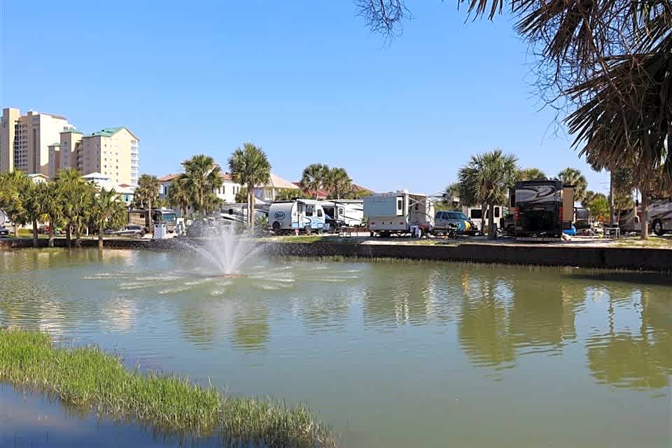 Camping on the Gulf