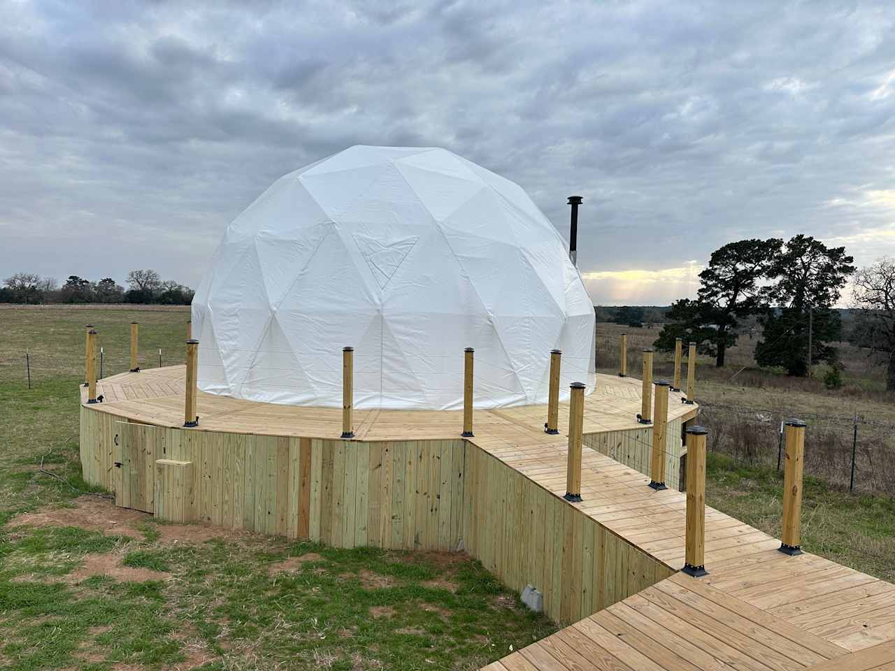 The Golden Dome At Golden Pine