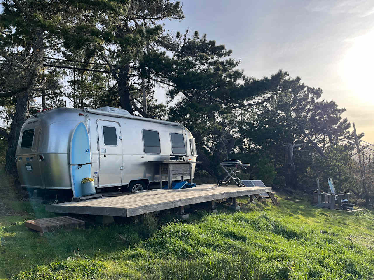 Tunitas Beach Overlook - Airstream