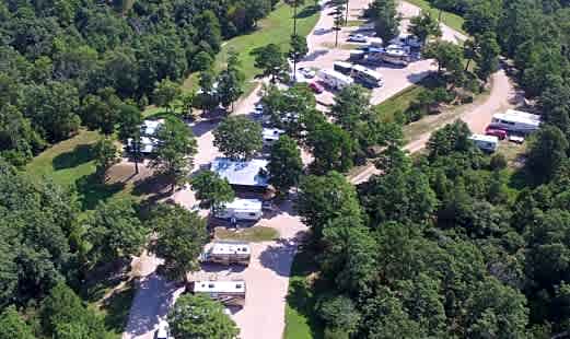 30 Amp ONLY Sites Full Hook Up Sites Holds up to a 30' RV