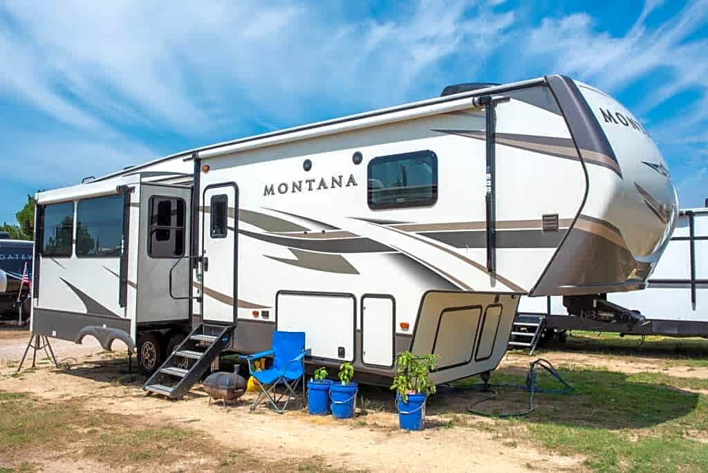 Pull-Through RV Site