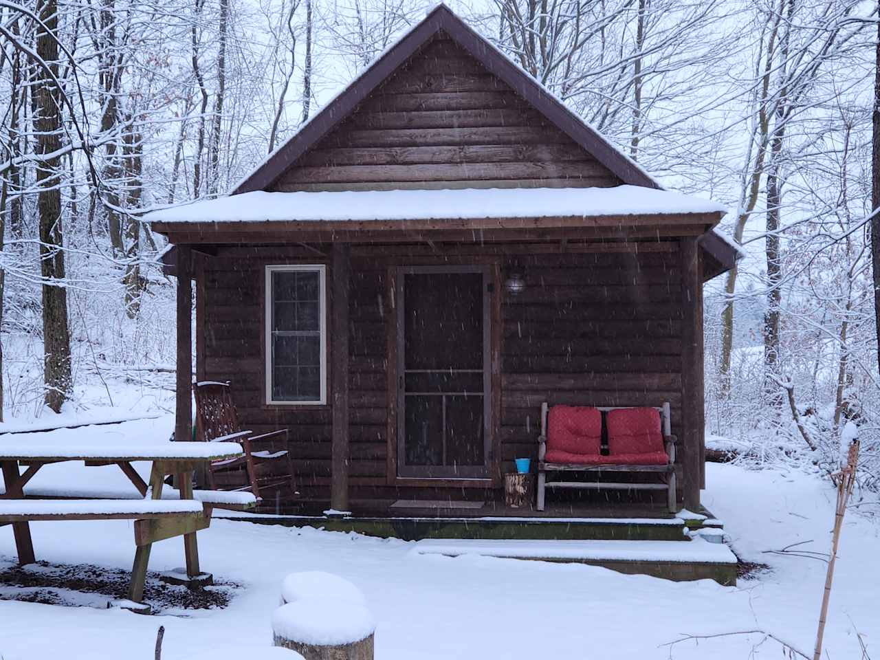 The Camp Cabin at the Hallstead