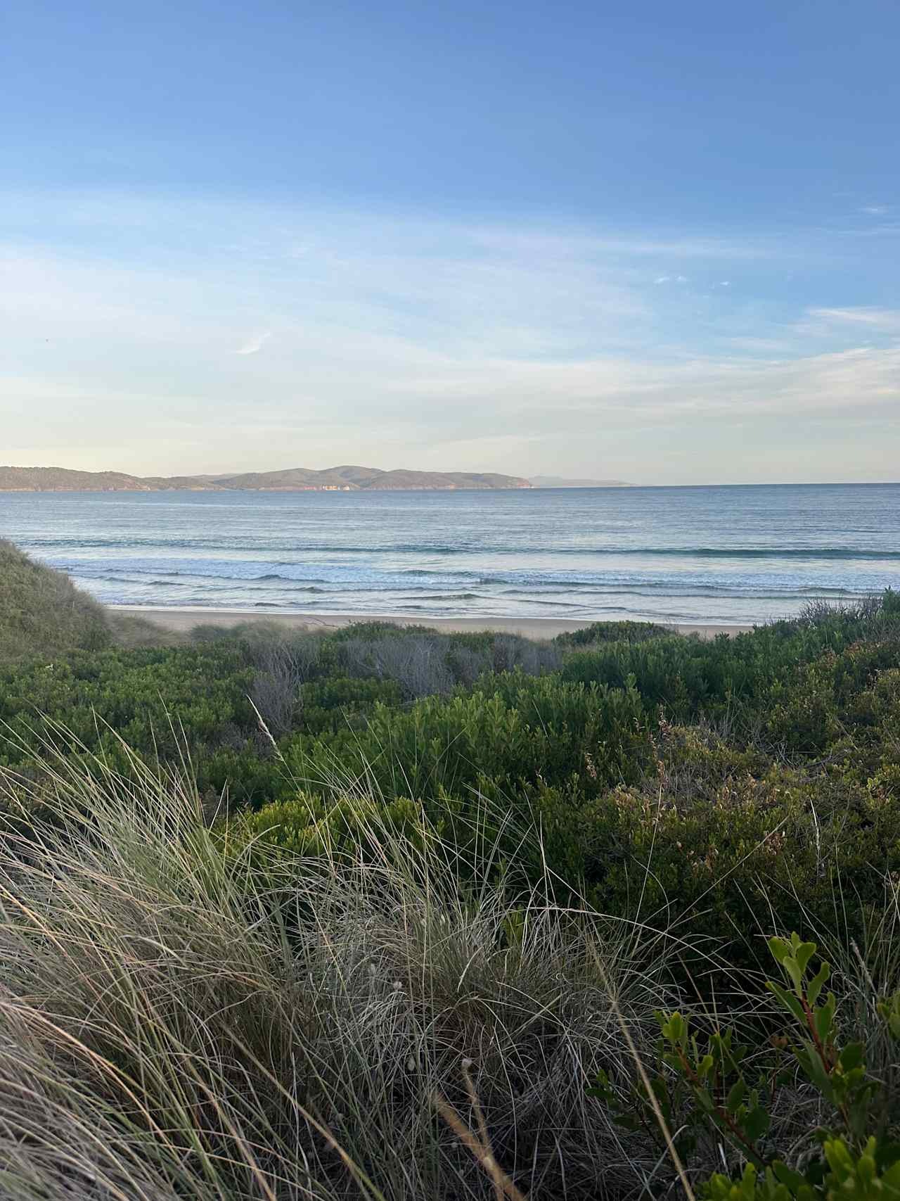 View from sand dune