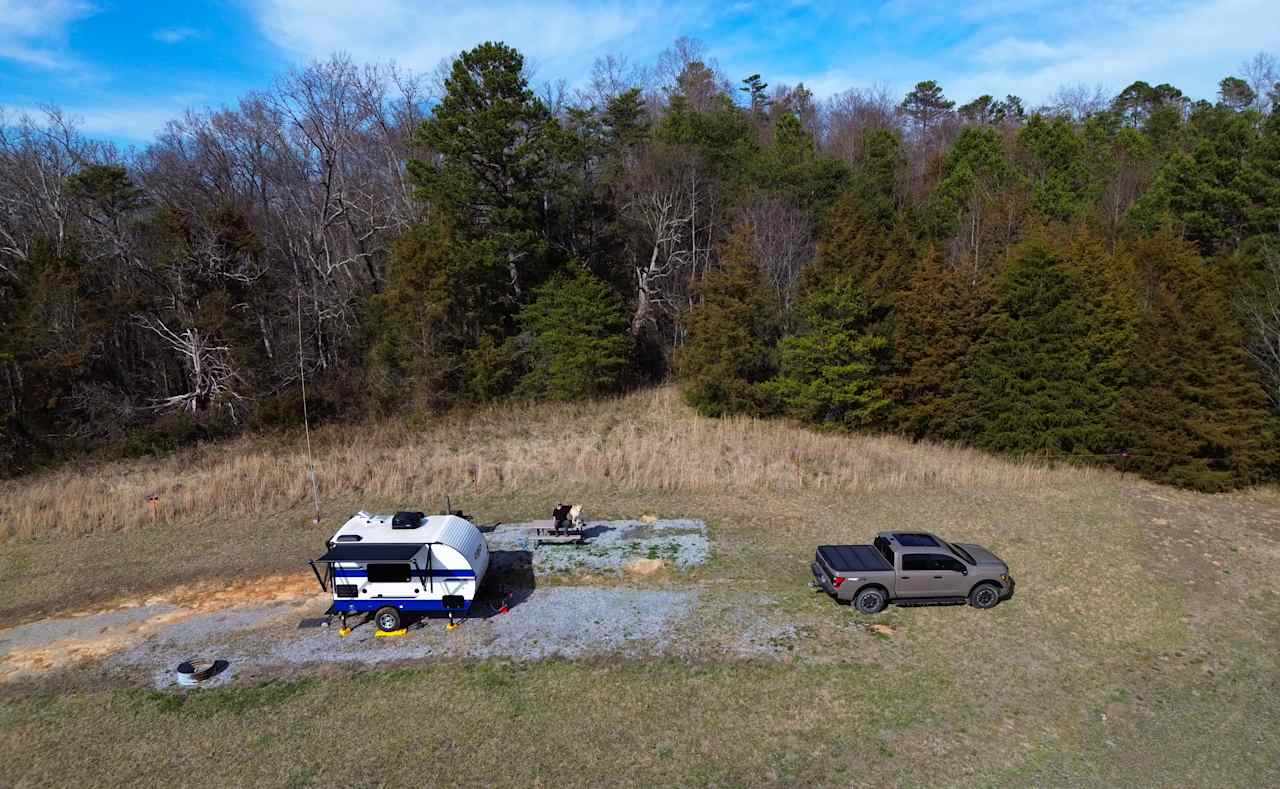 East Tennessee Hilltop Campsite