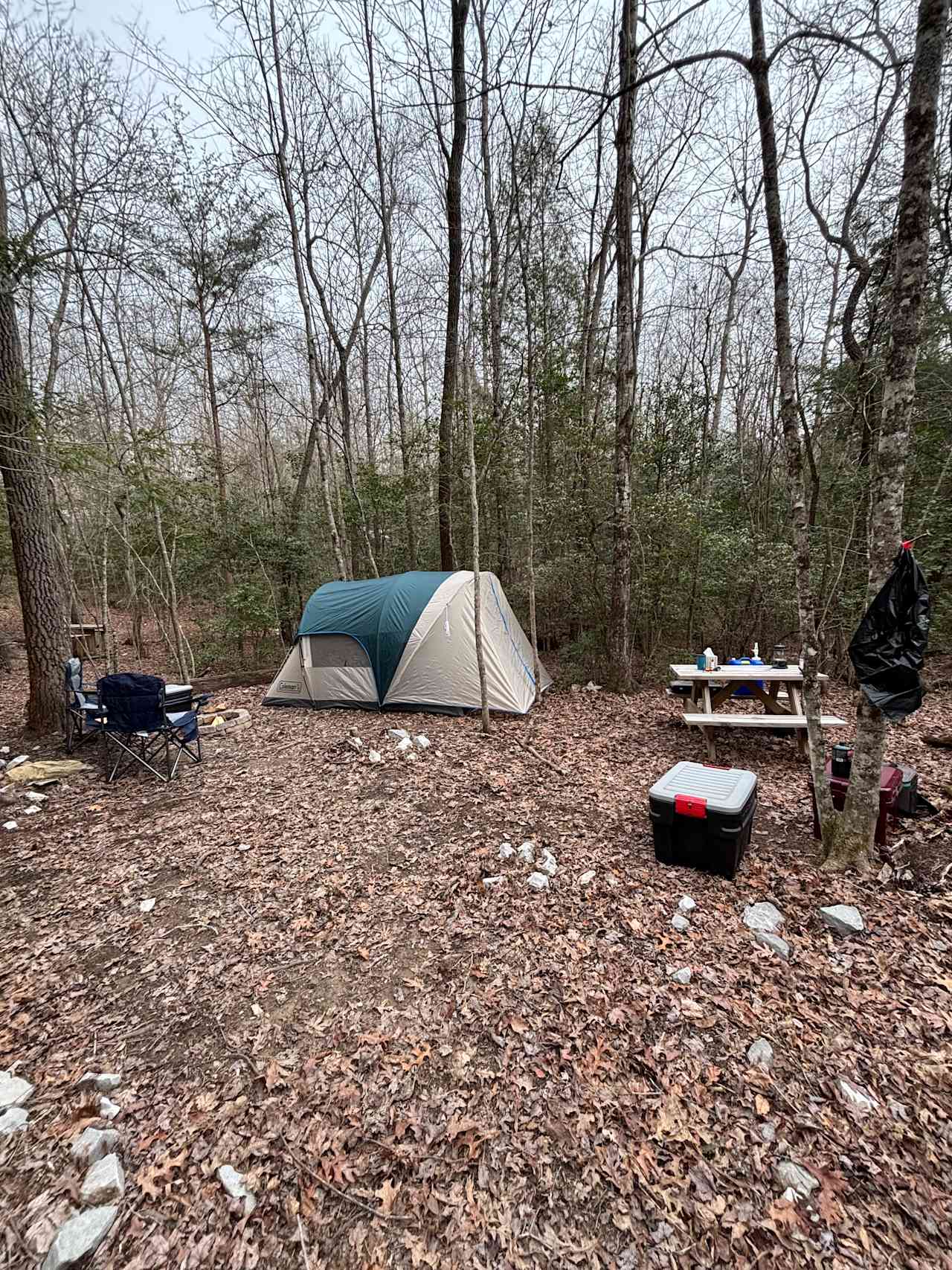 Greeter Falls Campground