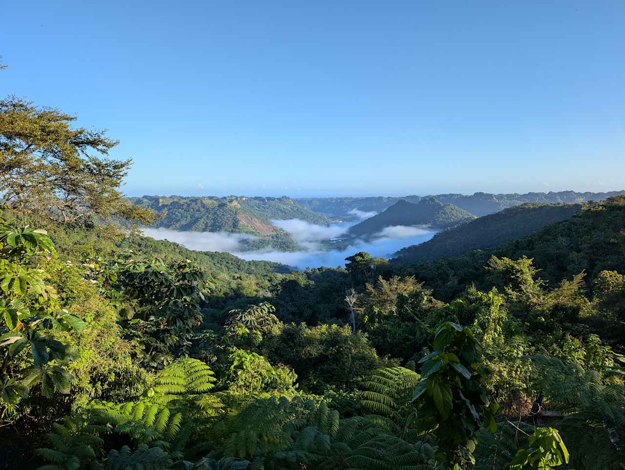 Peace and quiet up in the mountains.