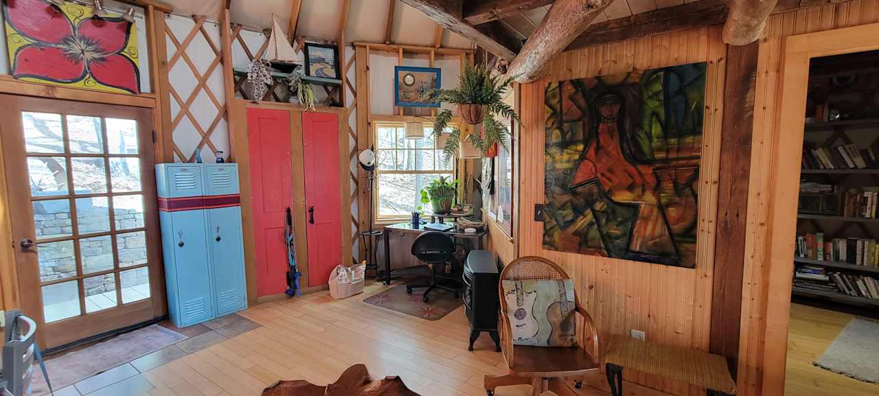 Why be Square?! Blue Ridge Yurt