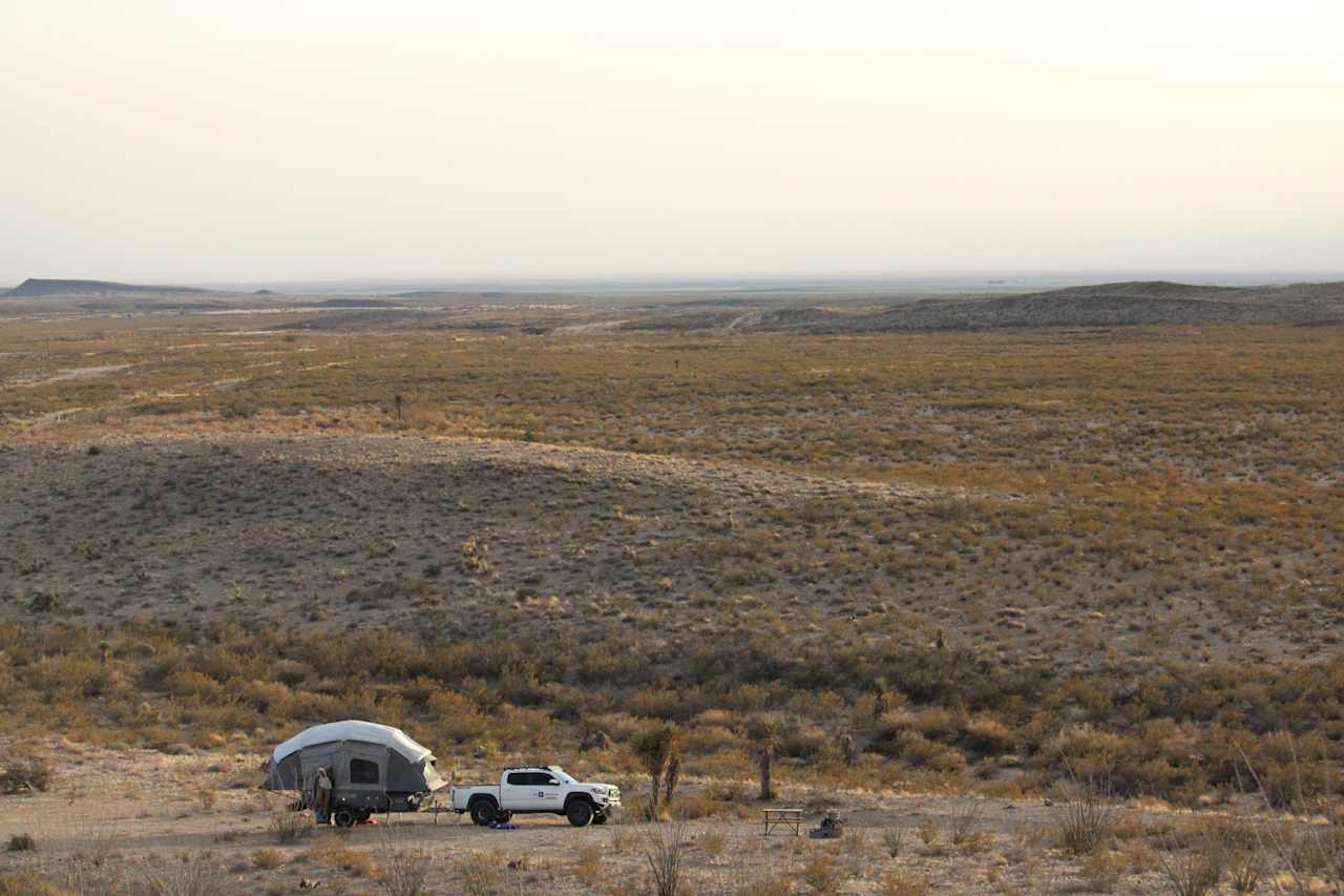 View of the site