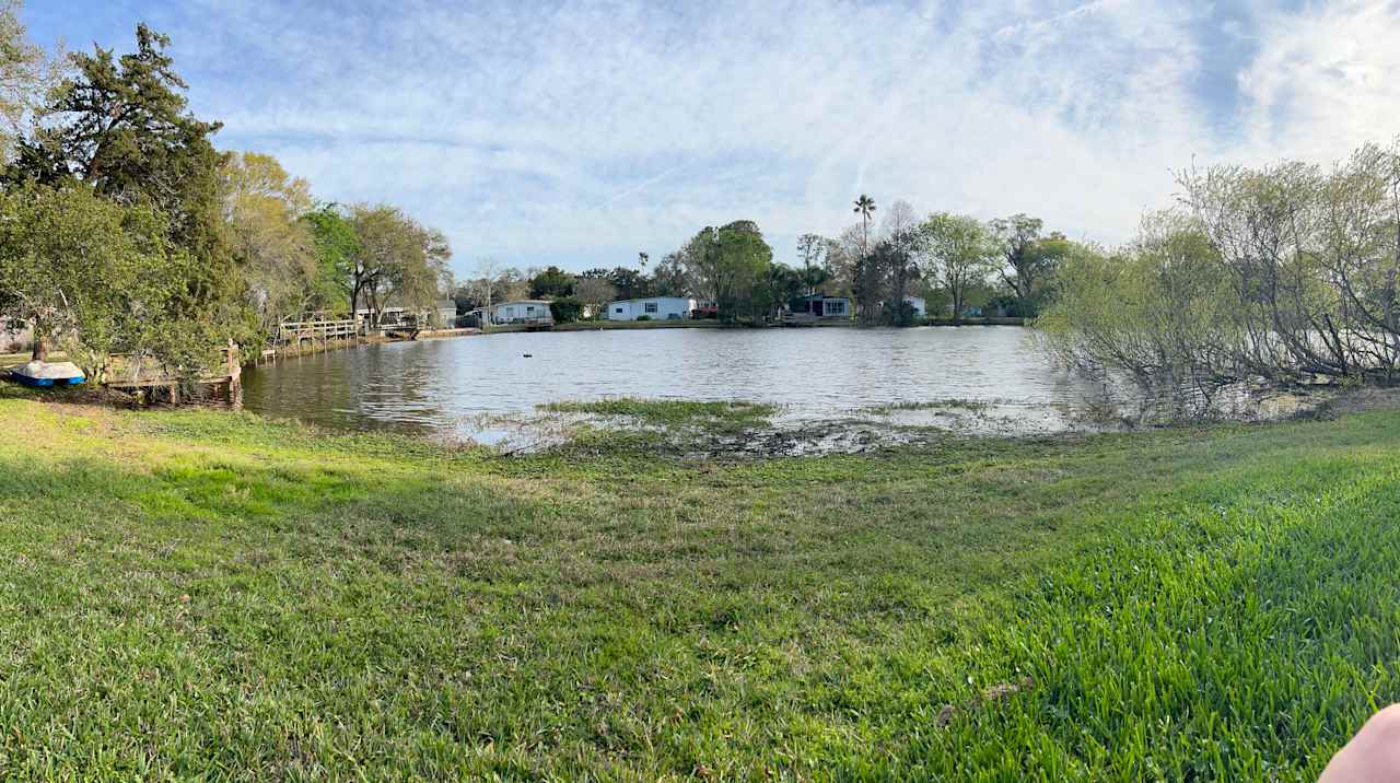 Private pond, perfect for morning coffee or sunset cocktails