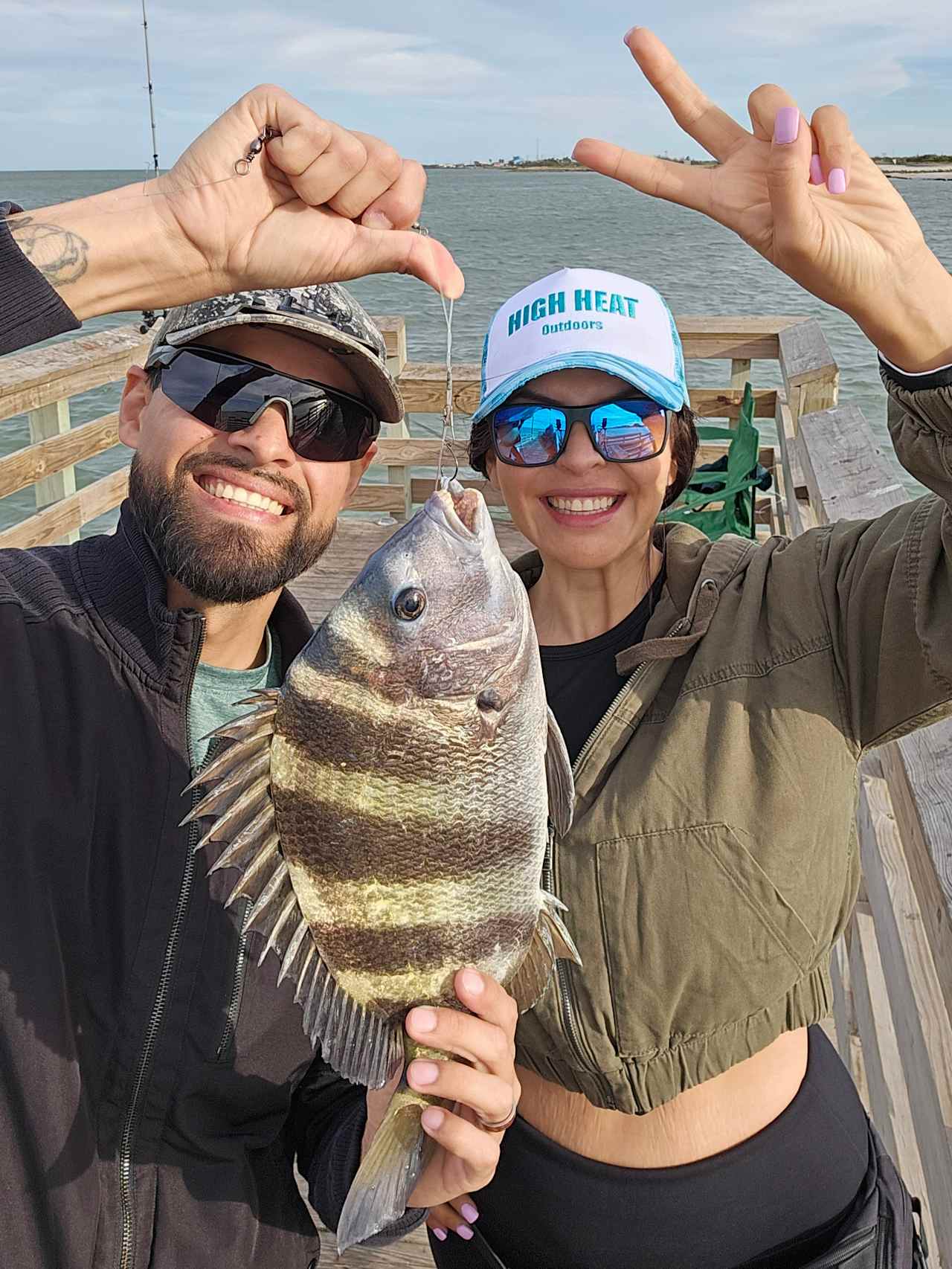 Slot sheepshead at nearby pier