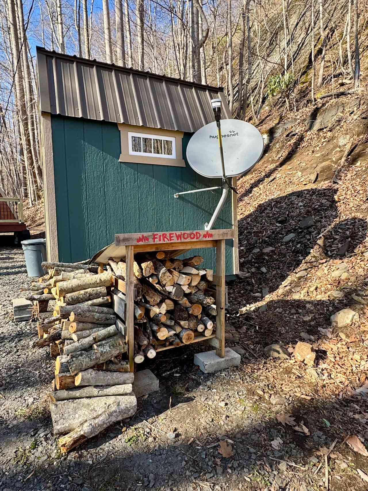 A Tiny A-Frame