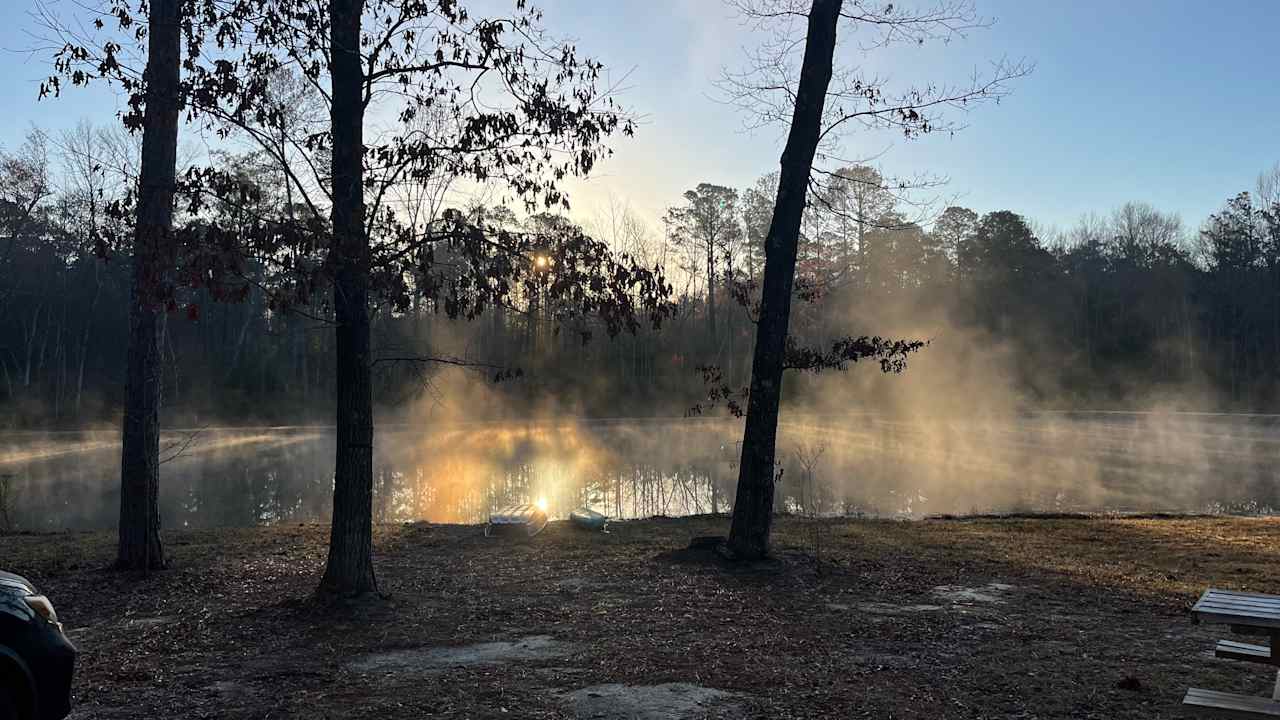 Camping on Pipers Pond
