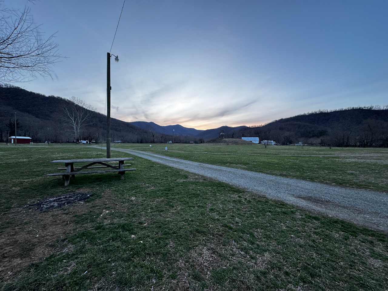 Camping area