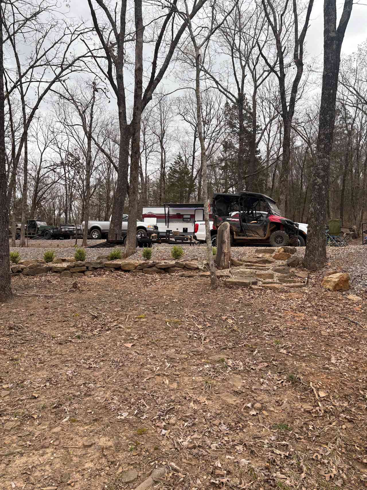 Veiw of campsites